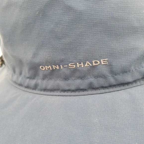 Youth Columbia Titanium Omi-Shade Bucket Hat Navy One Size Unisex - Picture 4 of 10